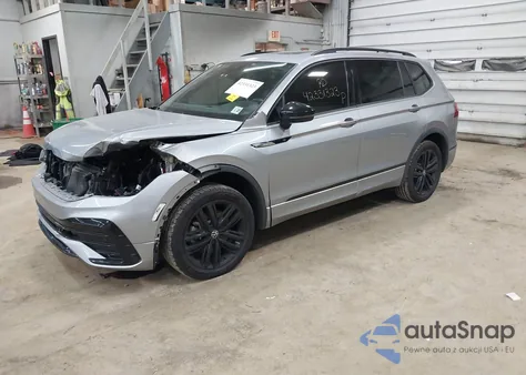 2022 Volkswagen Tiguan 2.0T Se R-Line Black from USA, damaged, VIN 3VV8B7AX8NM044884